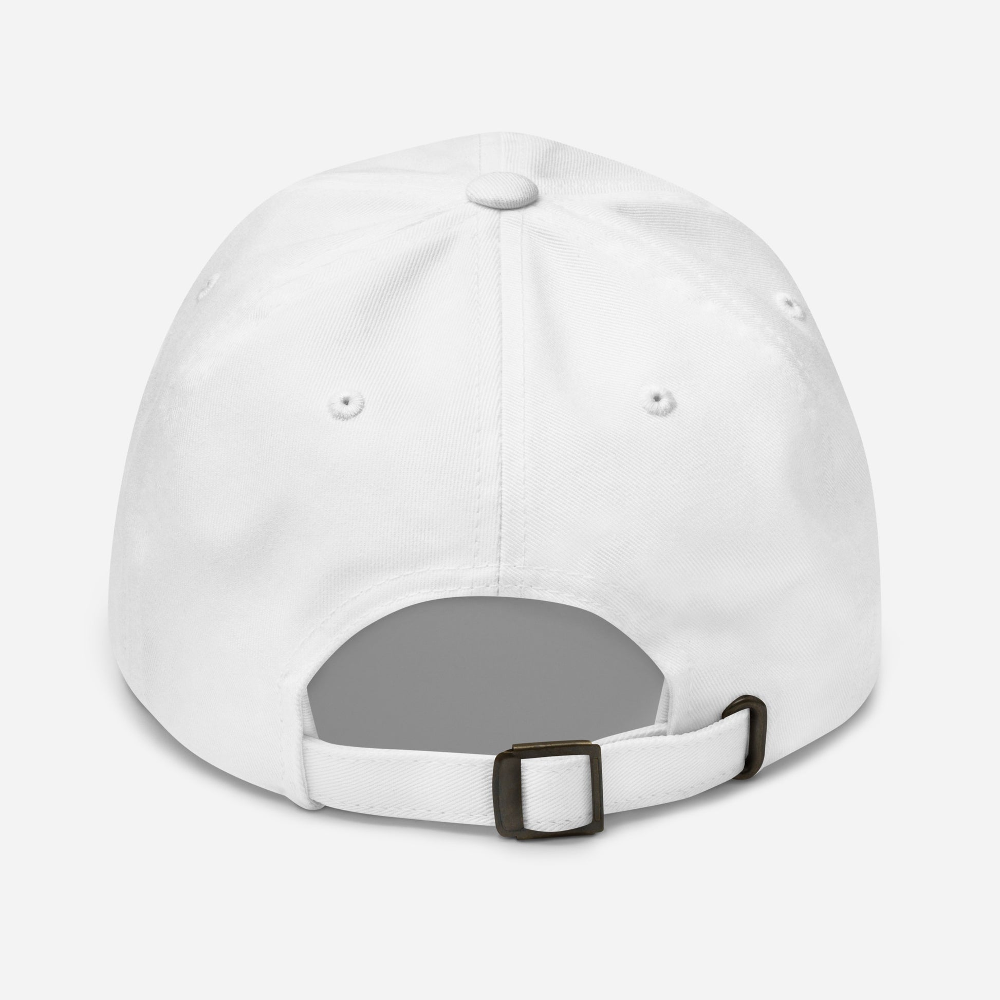 Casquette de baseball #SAYIT en coton sergé chino, profil bas, visière courbée, logo #SAYIT brodé à l’avant, ajustable avec boucle métallique, style urbain et minimaliste
