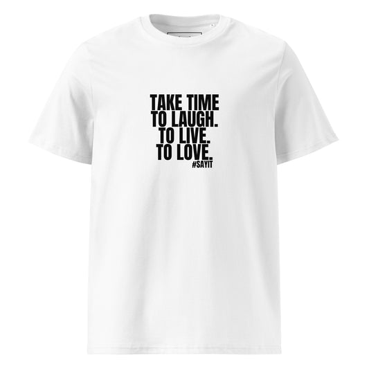 t-shirt citation, t-shirt message fort, affirmation de soi, force intérieure, résilience, streetwear affirmé, t-shirt motivation, empowerment, style minimaliste, t-shirt unisexe, selfmade, t-shirt #SAYIT, confiance en soi, mode engagée, développement personnel, t-shirt noir et blanc, vêtement à message, lifestyle inspirant, force mentale, expression personnelle